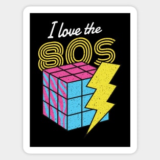 I love 80s Sticker